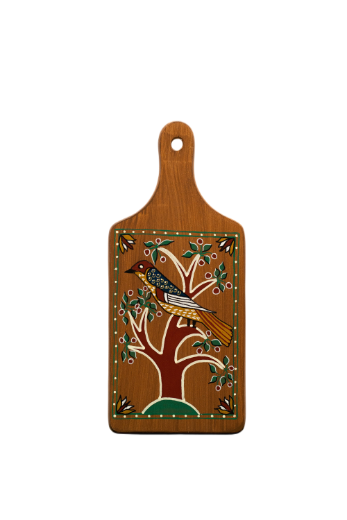 Pictură pe lemn/blat decorativ dreptunghiular