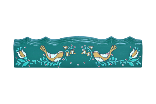 Pictură pe lemn orizontală/margine decorativă pin