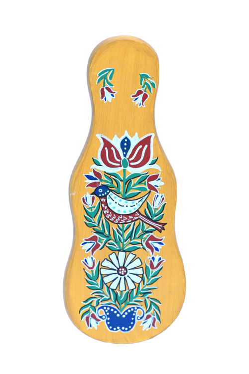 Pictură pe lem/blat decorativ vălurit