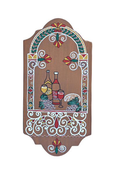 Pictură pe lemn/tablou decorativ